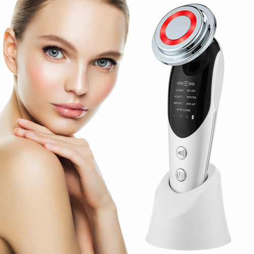 7-in-1 Facial Massager EMS Micro-current Color Light