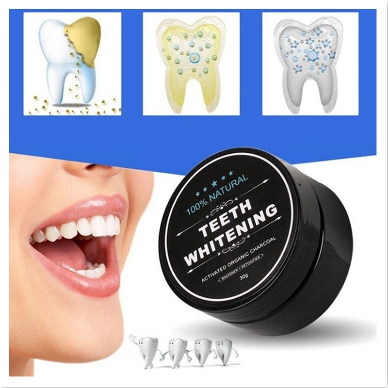 Activated Coconut Charcoal Teeth Whitening Powder -Oral Hygiene