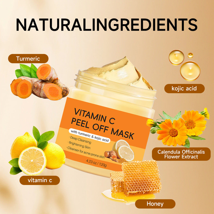 Ginger Kojic Acid Turmeric VITAMIN C Mask