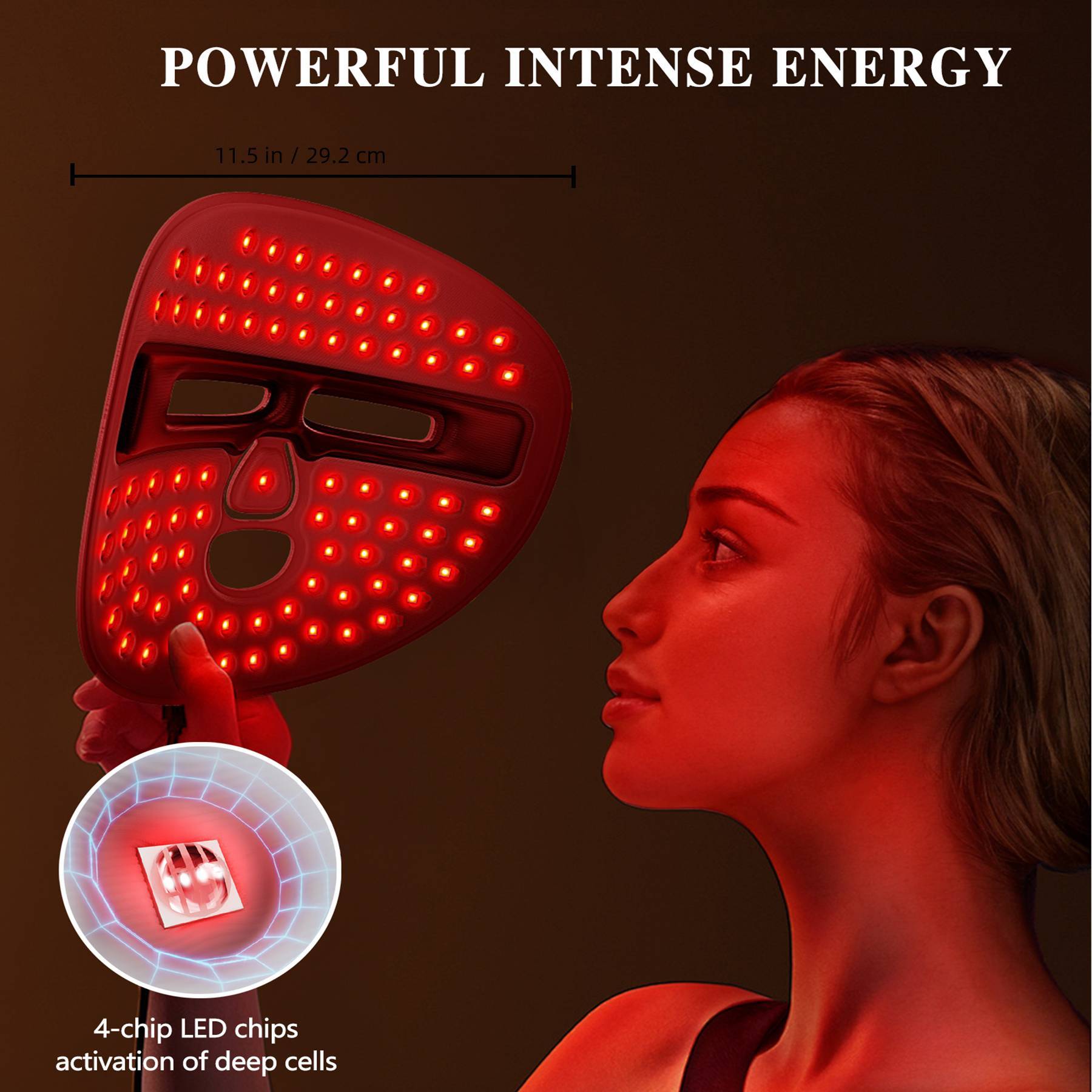 Hello Face - Red Light Therapy LED Face Mask