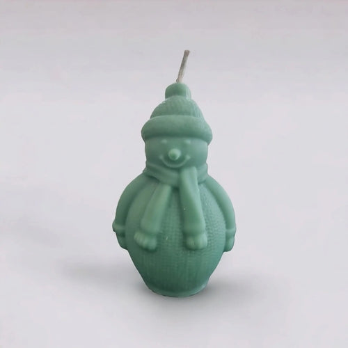 Christmas Tree Scented Snowman Candle