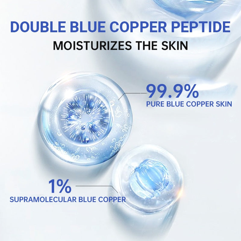 Blue Copper Peptide Essence, Rejuvenating, Moisturizing, Anti-wrinkle, Soothing And Repairing